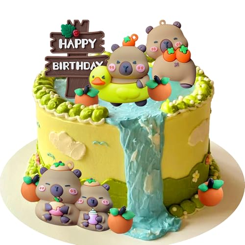 Tortendeko Capybara Figuren Kuchen Deko Capybara Geburtstag Tortendeko Tiere Torte Deko Kindergeburtstag Kuchendeko Happy Birthday Sommerparty Tortendeko Capybara Figuren Kuchen Deko Capybara Geburtstag Tortendeko Tiere Torte Deko Kindergeburtstag Kuchendeko Happy Birthday Sommerparty von BACH AND BOUJEE