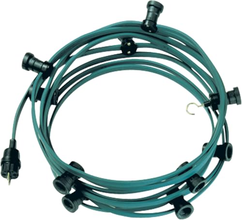 Bachmann 740.005 Lichterkette mit Stecker und Endstück mit 10 Fassungen Bachmann 740.005 Lichterkette mit Stecker und Endstück mit 10 Fassungen von BACHMANN