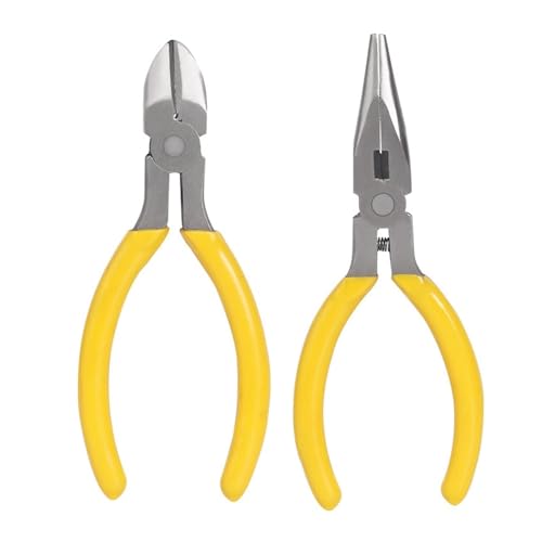 BADIKA Multifunktionszange 1 stücke 4,5 Zoll Mi NI Zangen Lange Nase Diagonal Drahtschneider Zangen Handwerkzeuge DIY Appliance Schaltung Reparatur Schmuck Hilfs Clip(Diagonal Pliers) von BADIKA