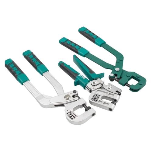 BADIKA Multifunktionszange 1 stücke Metall Stud Crimper Aluminium Legierung Decke Stanzen Zange Gips Trockenbau Werkzeuge for Befestigung Metall Zweihand Kiel Zange(C/SDS/Plus) von BADIKA