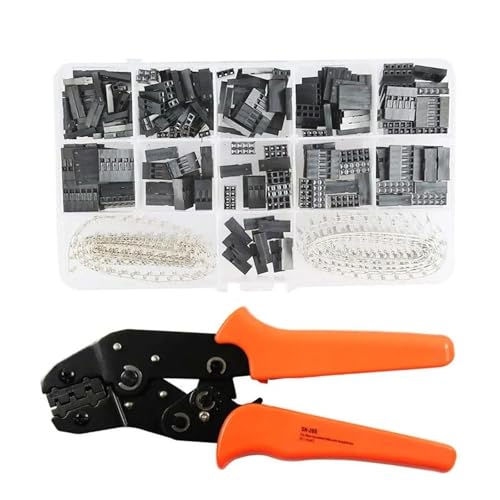 BADIKA Multifunktionszange SN-28B 620-teiliges Crimpwerkzeug-Set, Zangen, Ferrulen-Crimper, Drahtwerkzeug, JST-XH-Anschlussklemmen-Set, 2,54 mm Pitch, Buchsenleiste BADIKA Multifunktionszange SN-28B 620-teiliges Crimpwerkzeug-Set, Zangen, Ferrulen-Crimper, Drahtwerkzeug, JST-XH-Anschlussklemmen-Set, 2,54 mm Pitch, Buchsenleiste von BADIKA