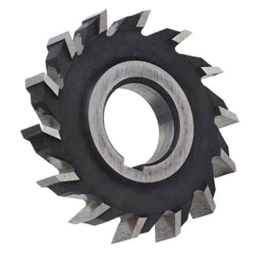 14 Zähne HSS -Fräser, Hochgeschwindigkeits -Stahl Gesichtsmühlenscheibe 63 Mm Durchmesser für die Ebene, Verjüngte Endmühlen, mit Glänzender Oberfläche, 14 Zähnemühlenschneider, HSS Face Mill Scheibe von BAFOVY