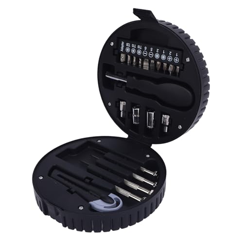 20pcs Tire -Form -Werkzeugset, Kohlenstoffstahl -Haushaltswerkzeugkit mit Schraubendreher -Sets, Multifunktionalhardware für DIY, Ideal für die Reparatur und Wartung zu Hause von BAFOVY