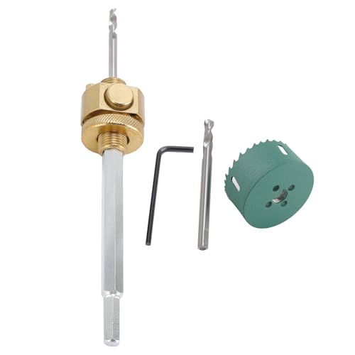 BAFOVY 6-Zoll-Loch-Sägen-Bohrer für Eingebrauchte Leuchten Können Topfleuchten mit Schnellwechslung Stahlbi-Metal für Holzleuchten für Holzwände (80 mm / 3,1 Zoll Lochsäge) von BAFOVY