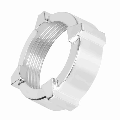 BAFOVY Aluminiumlegierung Fleischwolf-Nuss, Leicht zu Reinigen und Teile Auszutauschen, Geeignet für die Meisten Elektrischen Fleischwölfe, Hergestellt für den Heim- und Kommerziellen BAFOVY Aluminiumlegierung Fleischwolf-Nuss, Leicht zu Reinigen und Teile Auszutauschen, Geeignet für die Meisten Elektrischen Fleischwölfe, Hergestellt für den Heim- und Kommerziellen von BAFOVY
