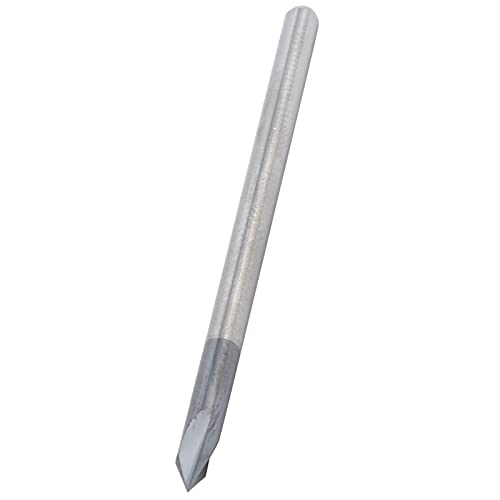 BAFOVY Chamfer Router Bit 60 Grad 6 Mm, V Groove 3 Flötenendmühle, Wolframstahl für CNC -Schnitzerei, Hocheffizienz -Kleiderwerkzeuge (D3*60°*50L) von BAFOVY