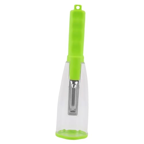 BAFOVY Edelstahl -Gemüseschäler mit Abnehmbarem Lagerbehälter Ergonomischer Griff für Küchenfrüchte Karottenkartoffel von BAFOVY