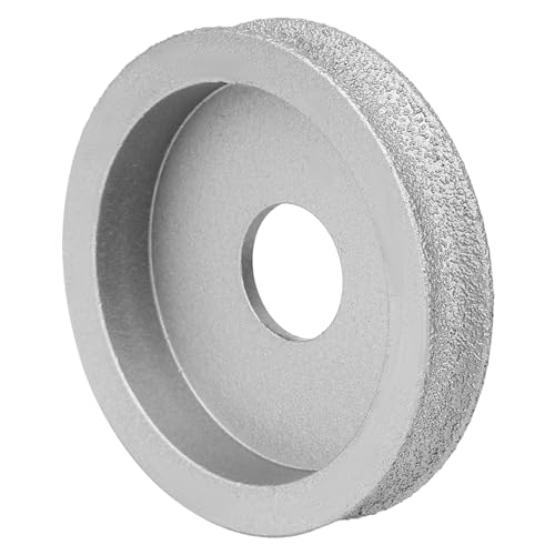 BAFOVY Effizientes, Gefälschtes Schleifrad, Nass oder Trockener Gebrauch, Peastresistentes Schleifrad, Geeignet für Beton Außenwand mit 7,3 Cm, für Steinkeramikglas (Konkave Schleifscheibe 1.0) von BAFOVY