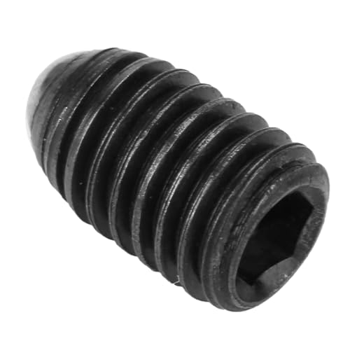 BAFOVY Federkugeln M8 Kohlenstoffstahlkugelkugel Set, Robuste, Breite Anwendung, Bequeme Verwendung, Einfache Installation, für Mechanische Geräte, Klemmen, Formen, Automatische Maschinen (M8*12 von BAFOVY