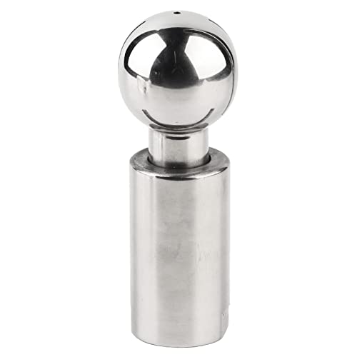 BAFOVY Sanitär-Rotationsspraykugel, Selbstverpacktes Design, Kleine Größe und Einfach zu Installierende, Premium-Edelstahlkonstruktion, Breiter Reinigungsdurchmesser, 3/4 Zoll, Trifft Sanitär von BAFOVY