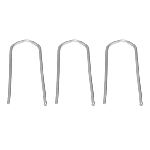 BAFOVY U-Haken Aus Keramikofen,Nickel Wire Springringe, 200 Stück Zierliche UHaken Krampen Für Kränze für Keramikschmuck, Glas für Anhänger, Keramik, Schmuck, Glas, Schmelzen BAFOVY U-Haken Aus Keramikofen,Nickel Wire Springringe, 200 Stück Zierliche UHaken Krampen Für Kränze für Keramikschmuck, Glas für Anhänger, Keramik, Schmuck, Glas, Schmelzen von BAFOVY