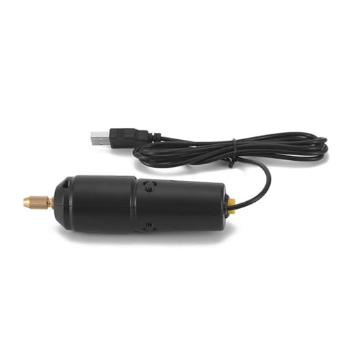 Elektrische Handbohrer -Bits Set mit USB -Ladung für Harzschmuckherstellung, Handwerksprojekte mit Präzisen Bohrern und Drei Verfügbaren Optionen Zur Verfügung (BLACK #-1) von BAFOVY