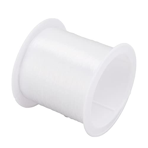 Klares Nylonschnurkabel, 0,2 Mm 142yd Elastic Wire Set für Schmuckherstellung, Perlen, DIY -Kunsthandwerk mit Perlenschere, Ideal für Armbänder, Halsketten, Hängende Dekorationen Klares Nylonschnurkabel, 0,2 Mm 142yd Elastic Wire Set für Schmuckherstellung, Perlen, DIY -Kunsthandwerk mit Perlenschere, Ideal für Armbänder, Halsketten, Hängende Dekorationen von BAFOVY