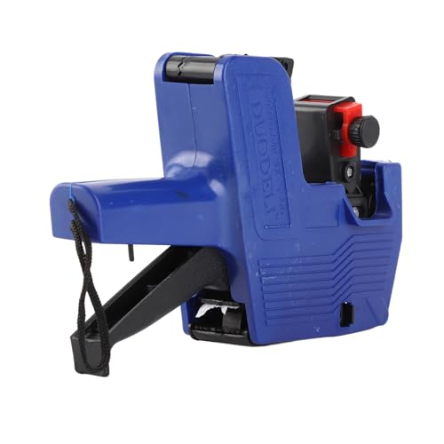 Preisschildmaschine, 10 Rollen 5000 Stück Preis Etiketten Papier Weißer Etikettenaufkleber für MX5500 Preis Labeller Pricemarker, mit Klarem Druck für Preise und Gehäusepreise, ABS, ABS (Mehrfarbig) von BAFOVY