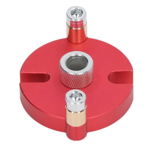 Self Centre Dübel Jig, 8 Bohrbuchse Loch Puncher Locator Aluminiumlegierung, Präzise Positionierungskit Hand für Holzbearbeitungsgelenke Werkzeug Doweling Centered Guide Positionier mit 8 von BAFOVY
