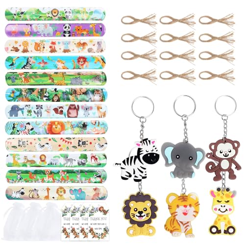 BAHJKASD Packung Von 24 Animal Ornament Anhänger Armband Zartes Geschenkset Für Kindergeburtstagsfeiern Und Babypartys Supplies von BAHJKASD