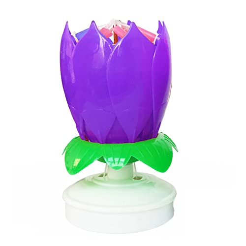 Für kreative Geburtstagsfeier Kuchen Musik Blume Blüte Rotierende Musik Kuchen Dekoration Geburtstag Musik Kerzen für Kuchen Für kreative Geburtstagsfeier Kuchen Musik Blume Blüte Rotierende Musik Kuchen Dekoration Geburtstag Musik Kerzen für Kuchen von BAHJKASD