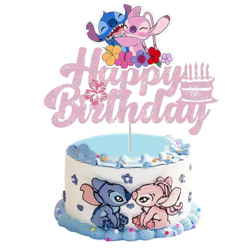 Tortendeko,Cake Topper Geburtstag,Cartoons Kuchen Topper,Happy Birthday Cake Topper,Deko Geburtstag für Jungen und Mädchen von BAIDZFU