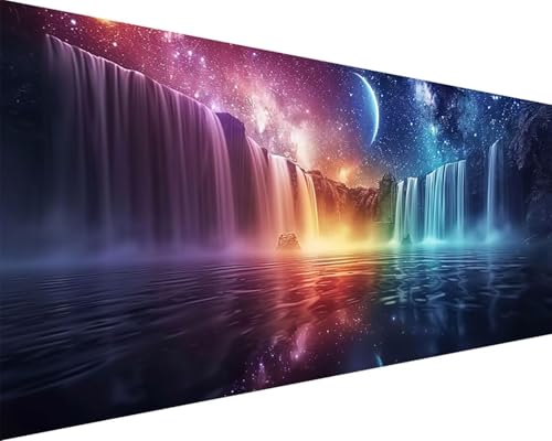 Malen Nach Zahlen Aurora Malen Nach Zahlen Erwachsene Sternenhimmel Paint by Numbers Kits mit 3 - Pinseln und Acrylfarben Handgemalt Ölgemälde Farbige Leinwand Set, Geschenke für Frauen 40x80cm y3-15Z Malen Nach Zahlen Aurora Malen Nach Zahlen Erwachsene Sternenhimmel Paint by Numbers Kits mit 3 - Pinseln und Acrylfarben Handgemalt Ölgemälde Farbige Leinwand Set, Geschenke für Frauen 40x80cm y3-15Z von BAIYAACO
