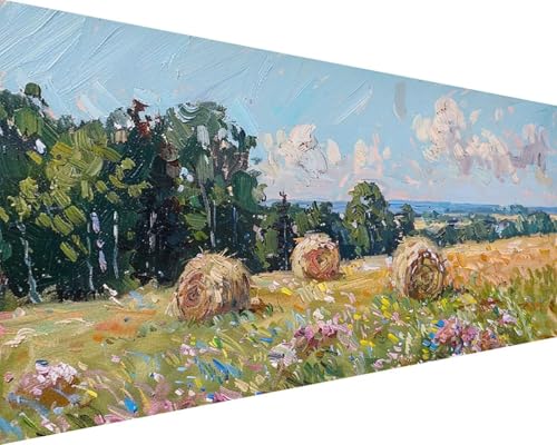 Malen Nach Zahlen Bauernhof Malen Nach Zahlen Erwachsene Paddy Paint by Numbers Kits mit 3 - Pinseln und Acrylfarben Handgemalt Ölgemälde Farbige Leinwand Set, Geschenke für Frauen 100x200cm f3-48 Malen Nach Zahlen Bauernhof Malen Nach Zahlen Erwachsene Paddy Paint by Numbers Kits mit 3 - Pinseln und Acrylfarben Handgemalt Ölgemälde Farbige Leinwand Set, Geschenke für Frauen 100x200cm f3-48 von BAIYAACO