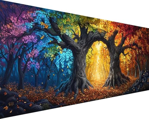 Malen Nach Zahlen Baum Malen Nach Zahlen Erwachsene Landschaft Paint by Numbers Kits mit 3 - Pinseln und Acrylfarben Handgemalt Ölgemälde Farbige Leinwand Set, Geschenke für Frauen 30x60cm y3-25A Malen Nach Zahlen Baum Malen Nach Zahlen Erwachsene Landschaft Paint by Numbers Kits mit 3 - Pinseln und Acrylfarben Handgemalt Ölgemälde Farbige Leinwand Set, Geschenke für Frauen 30x60cm y3-25A von BAIYAACO