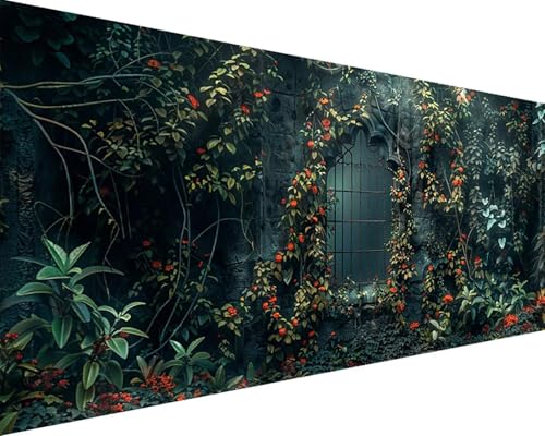 Malen Nach Zahlen Blume Malen Nach Zahlen Erwachsene Baum Paint by Numbers mit 3 Pinseln und Acrylfarben Handgemalt Ölgemälde Farbige Leinwand Set, Geschenke für Frauen, Zimmer Deko 80x160cm u3-27S Malen Nach Zahlen Blume Malen Nach Zahlen Erwachsene Baum Paint by Numbers mit 3 Pinseln und Acrylfarben Handgemalt Ölgemälde Farbige Leinwand Set, Geschenke für Frauen, Zimmer Deko 80x160cm u3-27S von BAIYAACO