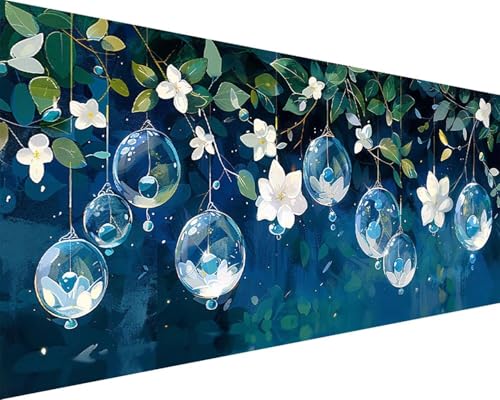 Malen Nach Zahlen Blume Malen Nach Zahlen Erwachsene Blatt Paint by Numbers mit 3 Pinseln und Acrylfarben Handgemalt Ölgemälde Farbige Leinwand Set, Geschenke für Frauen, Zimmer Deko 50x100cm m3-212 Malen Nach Zahlen Blume Malen Nach Zahlen Erwachsene Blatt Paint by Numbers mit 3 Pinseln und Acrylfarben Handgemalt Ölgemälde Farbige Leinwand Set, Geschenke für Frauen, Zimmer Deko 50x100cm m3-212 von BAIYAACO