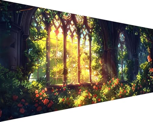 Malen Nach Zahlen Blume Malen Nach Zahlen Erwachsene Fensterbank Paint by Numbers Kits mit 3 - Pinseln und Acrylfarben Handgemalt Ölgemälde Farbige Leinwand Set, Geschenke für Frauen 30x60cm c3-164 Malen Nach Zahlen Blume Malen Nach Zahlen Erwachsene Fensterbank Paint by Numbers Kits mit 3 - Pinseln und Acrylfarben Handgemalt Ölgemälde Farbige Leinwand Set, Geschenke für Frauen 30x60cm c3-164 von BAIYAACO