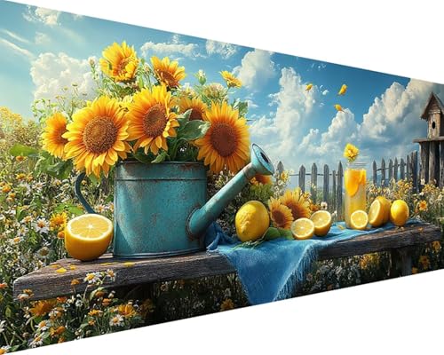 Malen Nach Zahlen Blume Malen Nach Zahlen Erwachsene Landschaft Paint by Numbers Kits mit 3 - Pinseln und Acrylfarben Handgemalt Ölgemälde Farbige Leinwand Set, Geschenke für Frauen 40x80cm l3-96 Malen Nach Zahlen Blume Malen Nach Zahlen Erwachsene Landschaft Paint by Numbers Kits mit 3 - Pinseln und Acrylfarben Handgemalt Ölgemälde Farbige Leinwand Set, Geschenke für Frauen 40x80cm l3-96 von BAIYAACO