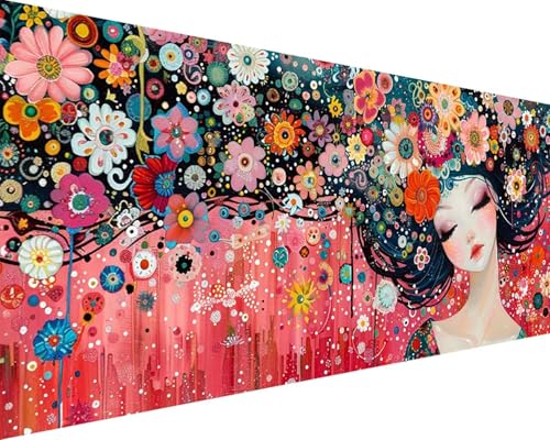 Malen Nach Zahlen Erwachsene Blume Malen Nach Zahlen Karikatur Paint by Numbers Farbige Leinwand mit Pinselset Acrylfarben Kreativ Set für Kinder, Home Wand Deko Wohnzimmer Geschenke 80x160cm i4-218 Malen Nach Zahlen Erwachsene Blume Malen Nach Zahlen Karikatur Paint by Numbers Farbige Leinwand mit Pinselset Acrylfarben Kreativ Set für Kinder, Home Wand Deko Wohnzimmer Geschenke 80x160cm i4-218 von BAIYAACO