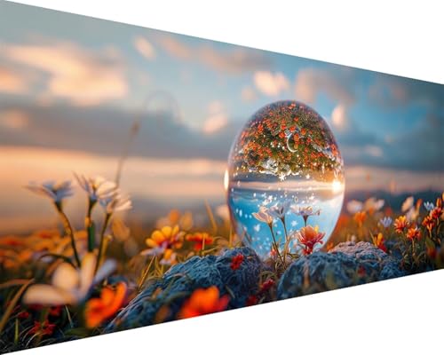 Malen Nach Zahlen Erwachsene Blume Malen Nach Zahlen Landschaft Paint by Numbers Farbige Leinwand mit Pinselset Acrylfarben Kreativ Set für Kinder, Home Wand Deko Wohnzimmer Geschenke 30x60cm p4-276 Malen Nach Zahlen Erwachsene Blume Malen Nach Zahlen Landschaft Paint by Numbers Farbige Leinwand mit Pinselset Acrylfarben Kreativ Set für Kinder, Home Wand Deko Wohnzimmer Geschenke 30x60cm p4-276 von BAIYAACO