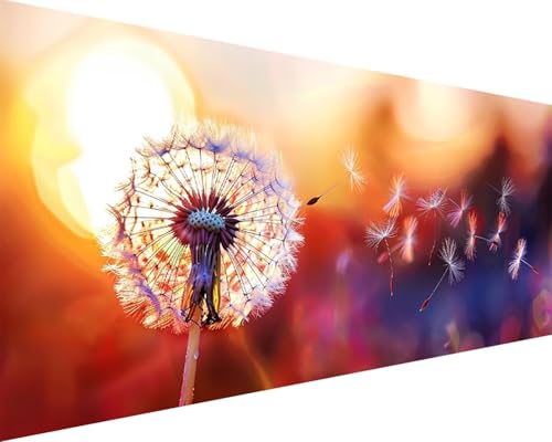 Malen Nach Zahlen Erwachsene Blume Malen Nach Zahlen Löwenzahn Paint by Numbers Farbige Leinwand mit Pinselset Acrylfarben Kreativ Set für Erwachsene, Home Wand Deko Wohnzimmer Geschenke 40x80cm a4-2J Malen Nach Zahlen Erwachsene Blume Malen Nach Zahlen Löwenzahn Paint by Numbers Farbige Leinwand mit Pinselset Acrylfarben Kreativ Set für Erwachsene, Home Wand Deko Wohnzimmer Geschenke 40x80cm a4-2J von BAIYAACO