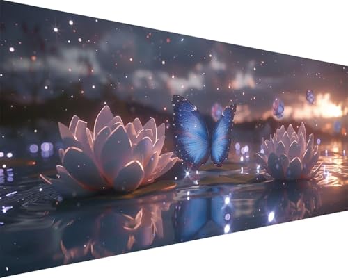 Malen Nach Zahlen Erwachsene Blume Malen Nach Zahlen Schmetterling Paint by Numbers Farbige Leinwand mit Pinselset Acrylfarben Kreativ Set für Erwachsene, Home Wand Deko Wohnzimmer 40x80cm o4-152 Malen Nach Zahlen Erwachsene Blume Malen Nach Zahlen Schmetterling Paint by Numbers Farbige Leinwand mit Pinselset Acrylfarben Kreativ Set für Erwachsene, Home Wand Deko Wohnzimmer 40x80cm o4-152 von BAIYAACO
