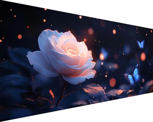 Malen Nach Zahlen Erwachsene Blume Malen Nach Zahlen Schmetterling Paint by Numbers Farbige Leinwand mit Pinselset Acrylfarben Kreativ Set für Erwachsene, Home Wand Deko Wohnzimmer 40x80cm q4-21J Malen Nach Zahlen Erwachsene Blume Malen Nach Zahlen Schmetterling Paint by Numbers Farbige Leinwand mit Pinselset Acrylfarben Kreativ Set für Erwachsene, Home Wand Deko Wohnzimmer 40x80cm q4-21J von BAIYAACO