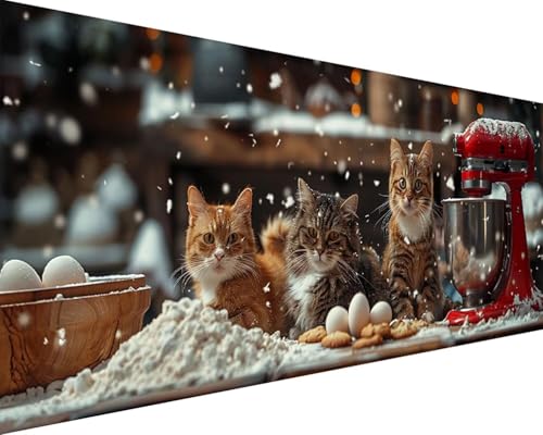 Malen Nach Zahlen Erwachsene Katze Malen Nach Zahlen Winter Paint by Numbers Farbige Leinwand mit Pinselset Acrylfarben Kreativ Set für Erwachsene, Home Wand Deko Wohnzimmer Geschenke 50x100cm q4-211 Malen Nach Zahlen Erwachsene Katze Malen Nach Zahlen Winter Paint by Numbers Farbige Leinwand mit Pinselset Acrylfarben Kreativ Set für Erwachsene, Home Wand Deko Wohnzimmer Geschenke 50x100cm q4-211 von BAIYAACO