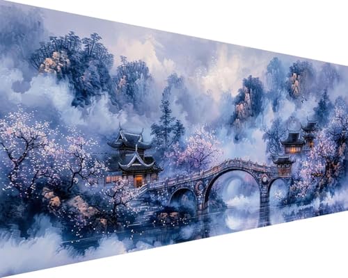 Malen Nach Zahlen Erwachsene Landschaft Malen Nach Zahlen Berg Paint by Numbers Farbige Leinwand mit Pinselset Acrylfarben Kreativ Set für Kinder, Home Wand Deko Wohnzimmer Geschenke 80x160cm e4-28O Malen Nach Zahlen Erwachsene Landschaft Malen Nach Zahlen Berg Paint by Numbers Farbige Leinwand mit Pinselset Acrylfarben Kreativ Set für Kinder, Home Wand Deko Wohnzimmer Geschenke 80x160cm e4-28O von BAIYAACO