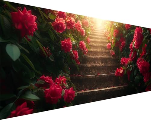 Malen Nach Zahlen Erwachsene Landschaft Malen Nach Zahlen Blume Paint by Numbers Farbige Leinwand mit Pinselset Acrylfarben Kreativ Set für Kinder, Home Wand Deko Wohnzimmer Geschenke 50x100cm w4-20M Malen Nach Zahlen Erwachsene Landschaft Malen Nach Zahlen Blume Paint by Numbers Farbige Leinwand mit Pinselset Acrylfarben Kreativ Set für Kinder, Home Wand Deko Wohnzimmer Geschenke 50x100cm w4-20M von BAIYAACO