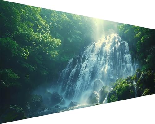 Malen Nach Zahlen Erwachsene Landschaft Malen Nach Zahlen Fallen Paint by Numbers Farbige Leinwand mit Pinselset Acrylfarben Kreativ Set für Kinder, Home Wand Deko Wohnzimmer Geschenke 100x200cm z4-5B Malen Nach Zahlen Erwachsene Landschaft Malen Nach Zahlen Fallen Paint by Numbers Farbige Leinwand mit Pinselset Acrylfarben Kreativ Set für Kinder, Home Wand Deko Wohnzimmer Geschenke 100x200cm z4-5B von BAIYAACO