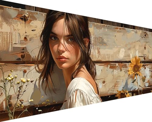 Malen Nach Zahlen Erwachsene Mädchen Malen Nach Zahlen Blume Paint by Numbers Farbige Leinwand mit Pinselset Acrylfarben Kreativ Set für Erwachsene, Home Wand Deko Wohnzimmer Geschenke 30x60cm v4-161 Malen Nach Zahlen Erwachsene Mädchen Malen Nach Zahlen Blume Paint by Numbers Farbige Leinwand mit Pinselset Acrylfarben Kreativ Set für Erwachsene, Home Wand Deko Wohnzimmer Geschenke 30x60cm v4-161 von BAIYAACO