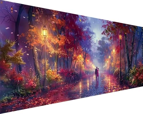 Malen Nach Zahlen Erwachsene Stadt Malen Nach Zahlen Straße Paint by Numbers Farbige Leinwand mit Pinselset Acrylfarben Kreativ Set für Erwachsene, Home Wand Deko Wohnzimmer Geschenke 50x100cm j4-99 Malen Nach Zahlen Erwachsene Stadt Malen Nach Zahlen Straße Paint by Numbers Farbige Leinwand mit Pinselset Acrylfarben Kreativ Set für Erwachsene, Home Wand Deko Wohnzimmer Geschenke 50x100cm j4-99 von BAIYAACO