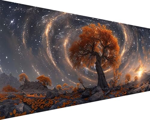 Malen Nach Zahlen Erwachsene Sternenhimmel Malen Nach Zahlen Baum Paint by Numbers Farbige Leinwand mit Pinselset Acrylfarben Kreativ Set für Kinder, Home Wand Deko Wohnzimmer Geschenke 50x100cm f4-84 Malen Nach Zahlen Erwachsene Sternenhimmel Malen Nach Zahlen Baum Paint by Numbers Farbige Leinwand mit Pinselset Acrylfarben Kreativ Set für Kinder, Home Wand Deko Wohnzimmer Geschenke 50x100cm f4-84 von BAIYAACO