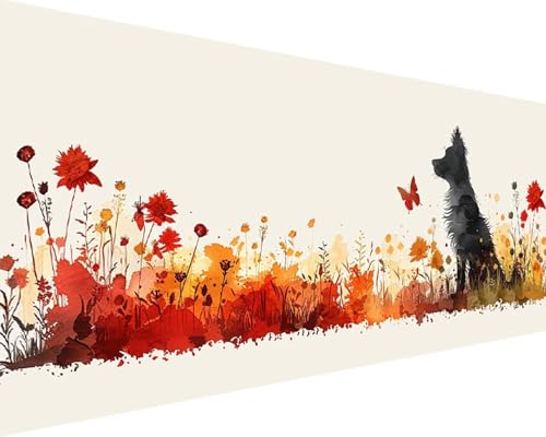 Malen Nach Zahlen Erwachsene Tier Malen Nach Zahlen Blume Paint by Numbers Farbige Leinwand mit Pinselset Acrylfarben Kreativ Set für Erwachsene, Home Wand Deko Wohnzimmer Geschenke 50x100cm z4-8O Malen Nach Zahlen Erwachsene Tier Malen Nach Zahlen Blume Paint by Numbers Farbige Leinwand mit Pinselset Acrylfarben Kreativ Set für Erwachsene, Home Wand Deko Wohnzimmer Geschenke 50x100cm z4-8O von BAIYAACO
