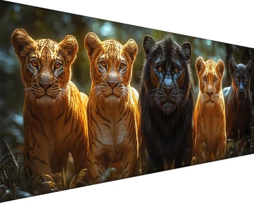 Malen Nach Zahlen Erwachsene Tier Malen Nach Zahlen Leopard Paint by Numbers Farbige Leinwand mit Pinselset Acrylfarben Kreativ Set für Erwachsene, Home Wand Deko Wohnzimmer Geschenke 100x200cm f4-12Y Malen Nach Zahlen Erwachsene Tier Malen Nach Zahlen Leopard Paint by Numbers Farbige Leinwand mit Pinselset Acrylfarben Kreativ Set für Erwachsene, Home Wand Deko Wohnzimmer Geschenke 100x200cm f4-12Y von BAIYAACO