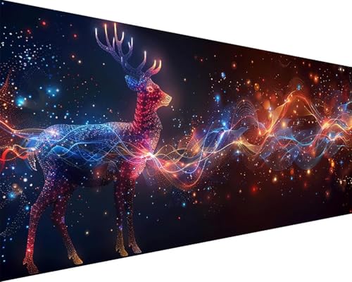 Malen Nach Zahlen Erwachsene Tier Malen Nach Zahlen Reh Paint by Numbers Farbige Leinwand mit Pinselset Acrylfarben Kreativ Set für Erwachsene, Home Wand Deko Wohnzimmer Geschenke 50x100cm o4-114 Malen Nach Zahlen Erwachsene Tier Malen Nach Zahlen Reh Paint by Numbers Farbige Leinwand mit Pinselset Acrylfarben Kreativ Set für Erwachsene, Home Wand Deko Wohnzimmer Geschenke 50x100cm o4-114 von BAIYAACO
