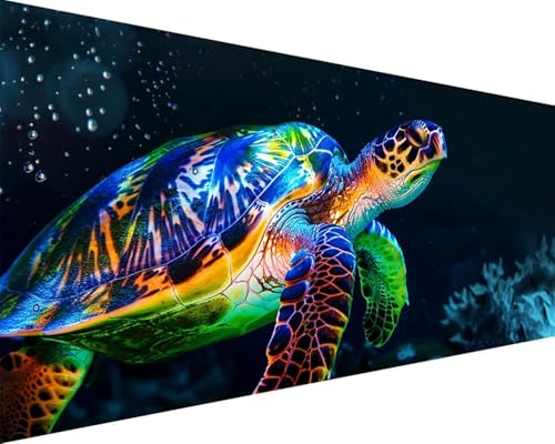 Malen Nach Zahlen Erwachsene Tier Malen Nach Zahlen Schildkröte Paint by Numbers Farbige Leinwand mit Pinselset Acrylfarben Kreativ Set für Kinder, Home Wand Deko Wohnzimmer Geschenke 80x160cm y4-11F Malen Nach Zahlen Erwachsene Tier Malen Nach Zahlen Schildkröte Paint by Numbers Farbige Leinwand mit Pinselset Acrylfarben Kreativ Set für Kinder, Home Wand Deko Wohnzimmer Geschenke 80x160cm y4-11F von BAIYAACO