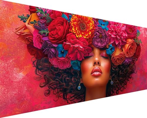 Malen Nach Zahlen Frauen Malen Nach Zahlen Erwachsene Blume Paint by Numbers Kits mit 3 - Pinseln und Acrylfarben Handgemalt Ölgemälde Farbige Leinwand Set, Geschenke für Frauen 100x200cm t3-19O Malen Nach Zahlen Frauen Malen Nach Zahlen Erwachsene Blume Paint by Numbers Kits mit 3 - Pinseln und Acrylfarben Handgemalt Ölgemälde Farbige Leinwand Set, Geschenke für Frauen 100x200cm t3-19O von BAIYAACO