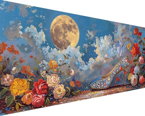 Malen Nach Zahlen Hoher Absatz Malen Nach Zahlen Erwachsene Blume Paint by Numbers Kits mit 3 - Pinseln und Acrylfarben Handgemalt Ölgemälde Farbige Leinwand Set, Geschenke für Frauen 30x60cm j3-278 Malen Nach Zahlen Hoher Absatz Malen Nach Zahlen Erwachsene Blume Paint by Numbers Kits mit 3 - Pinseln und Acrylfarben Handgemalt Ölgemälde Farbige Leinwand Set, Geschenke für Frauen 30x60cm j3-278 von BAIYAACO