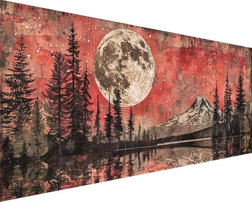 Malen Nach Zahlen Mond Malen Nach Zahlen Erwachsene Vulkan Fuji Paint by Numbers Kits mit 3 - Pinseln und Acrylfarben Handgemalt Ölgemälde Farbige Leinwand Set, Geschenke für Frauen 30x60cm l3-33 Malen Nach Zahlen Mond Malen Nach Zahlen Erwachsene Vulkan Fuji Paint by Numbers Kits mit 3 - Pinseln und Acrylfarben Handgemalt Ölgemälde Farbige Leinwand Set, Geschenke für Frauen 30x60cm l3-33 von BAIYAACO