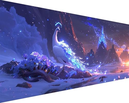 Malen Nach Zahlen Pfau Malen Nach Zahlen Erwachsene Landschaft Paint by Numbers Kits mit 3 - Pinseln und Acrylfarben Handgemalt Ölgemälde Farbige Leinwand Set, Geschenke für Frauen 100x200cm r3-10D Malen Nach Zahlen Pfau Malen Nach Zahlen Erwachsene Landschaft Paint by Numbers Kits mit 3 - Pinseln und Acrylfarben Handgemalt Ölgemälde Farbige Leinwand Set, Geschenke für Frauen 100x200cm r3-10D von BAIYAACO