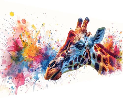 Malen Nach Zahlen Tier Malen Nach Zahlen Erwachsene Reh Paint by Numbers Kits mit 3 Pinseln und Acrylfarben Handgemalt Ölgemälde Farbige Leinwand Set, Geschenke für Frauen, Zimmer Deko80x160cm h3-24G Malen Nach Zahlen Tier Malen Nach Zahlen Erwachsene Reh Paint by Numbers Kits mit 3 Pinseln und Acrylfarben Handgemalt Ölgemälde Farbige Leinwand Set, Geschenke für Frauen, Zimmer Deko80x160cm h3-24G von BAIYAACO